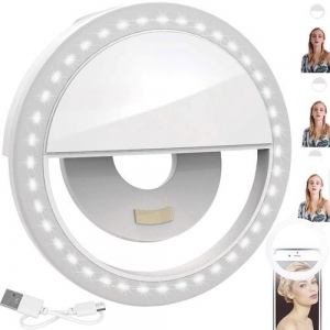 LED-ringlicht voor selfie